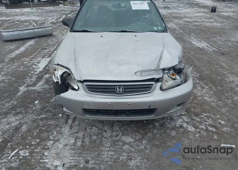 2000 Honda Civic Value Package z USA, uszkodzony, nr VIN 2HGEJ6610YH580042